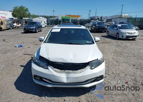 2015 Honda Civic Ex-L from USA, damaged, VIN 19XFB2F95FE022551